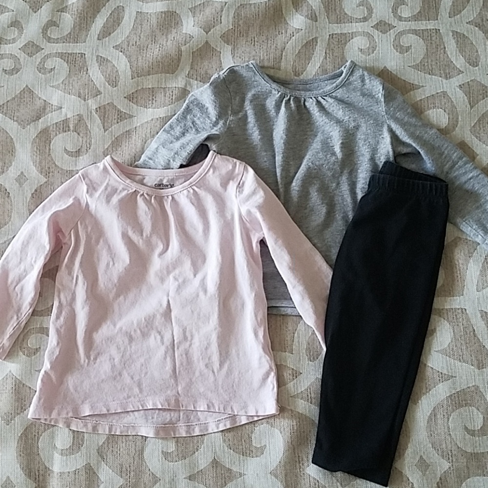 3-ITEM BUNDLE 18M Longsleeved Shirts/leggings
